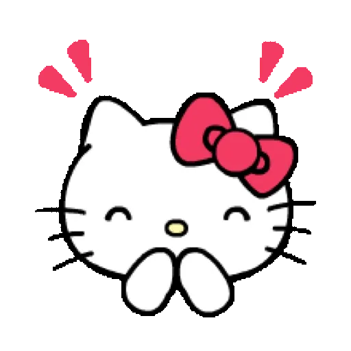 Hello Kitty New Year's Animated Emoji (新年) (2) GIF* - Sticker 12