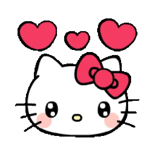 Hello Kitty New Year's Animated Emoji (新年) (2) GIF* - Sticker 15