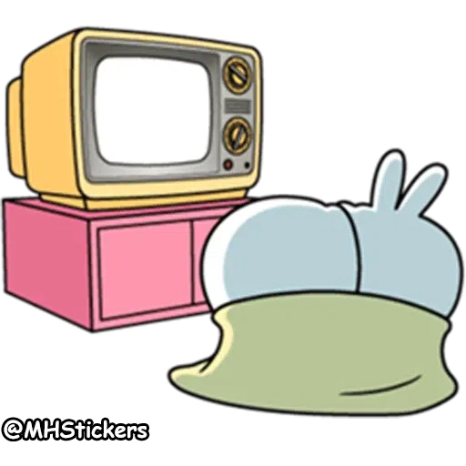 winter rabbit - Sticker 28