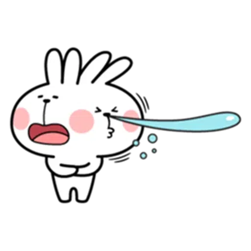 winter rabbit - Sticker 25