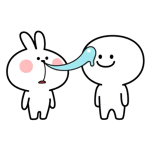 winter rabbit - Sticker 22