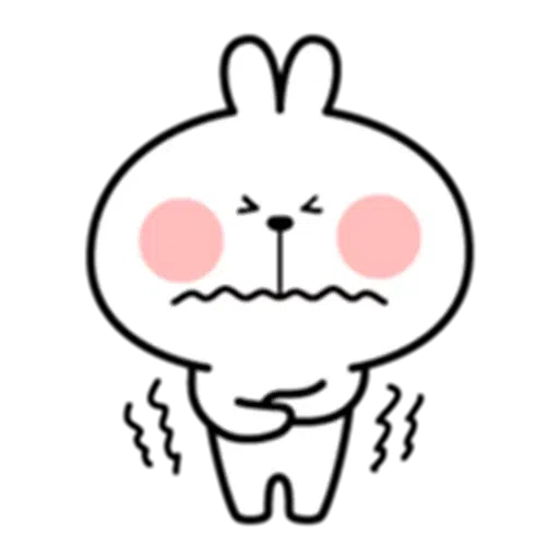 winter rabbit - Sticker 13