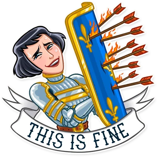 Joan of Arc - Sticker 22