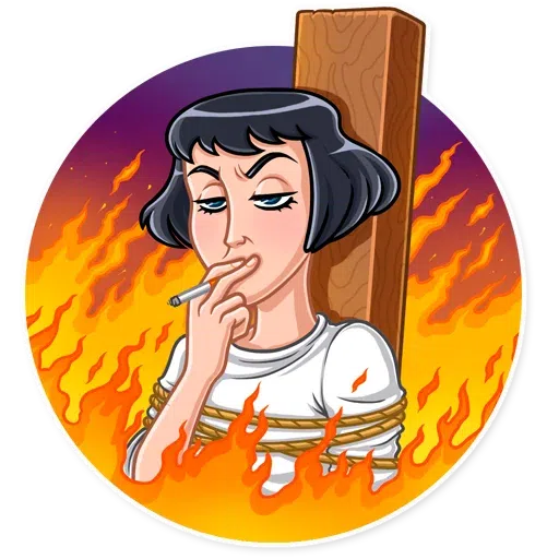 Joan of Arc - Sticker 25