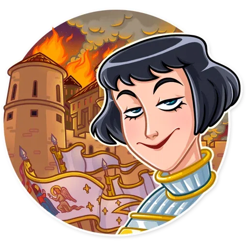 Joan of Arc - Sticker 15