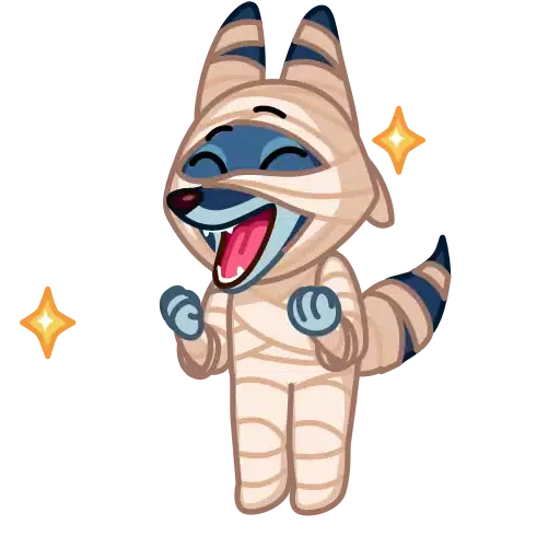 Mummy Jackal - Sticker 10