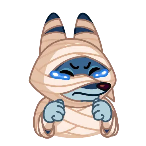 Mummy Jackal - Sticker 9