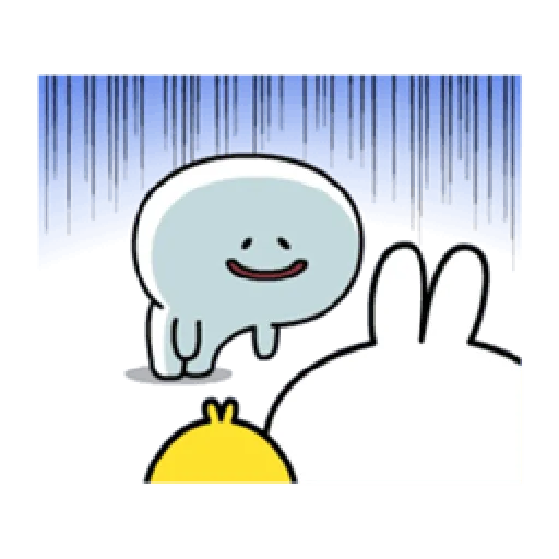 Spoiled Rabbit Smile Person 6 - Sticker 21