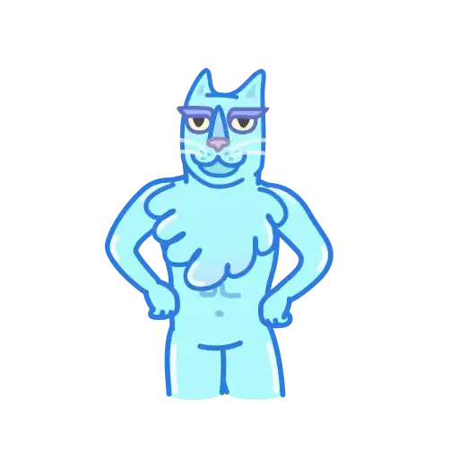 Chilled cat - Sticker 23