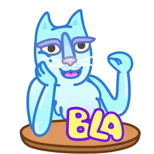 Chilled cat - Sticker 20