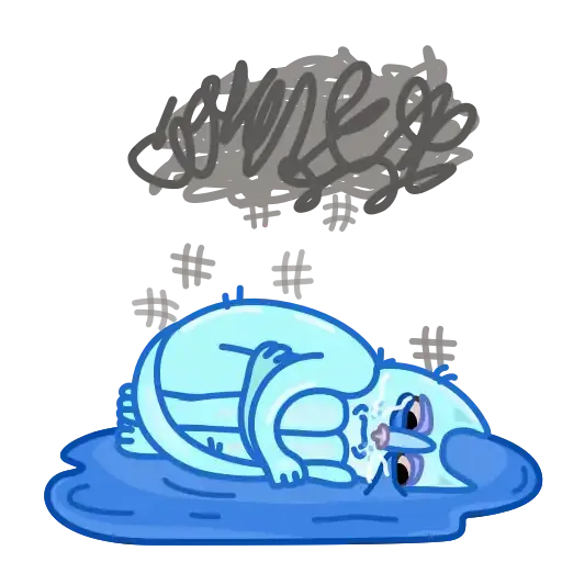 Chilled cat - Sticker 18