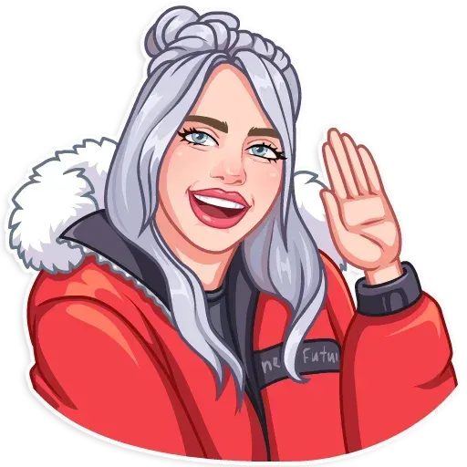 Billie Eilish - Sticker 10