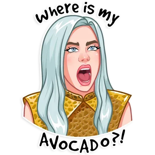 Billie Eilish - Sticker 27