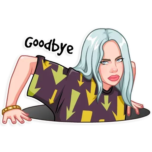 Billie Eilish - Sticker 14