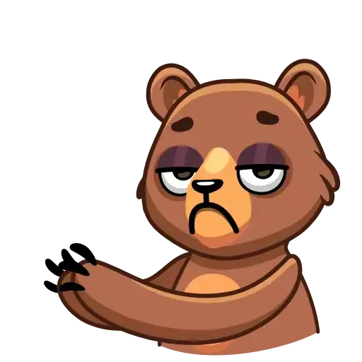 Boris the bear - Sticker 12