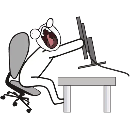 GuyBehindTheDesk2_? - Sticker 9