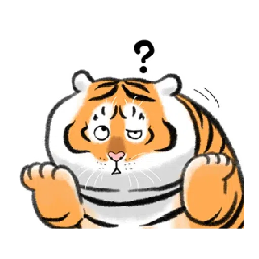 Fat Tiger - Sticker 29
