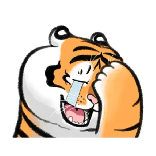 Fat Tiger - Sticker 14