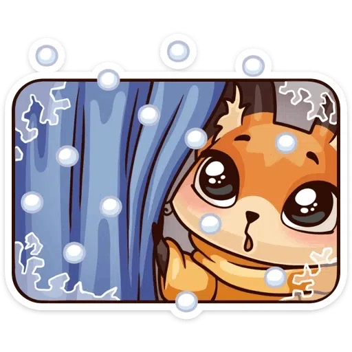 ЛУНА Зима - Sticker 23
