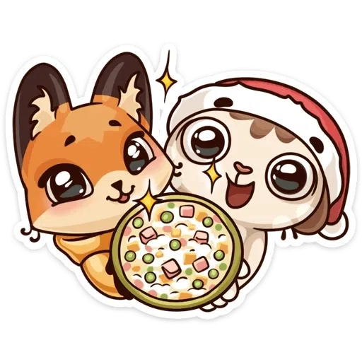 ЛУНА Зима - Sticker 12