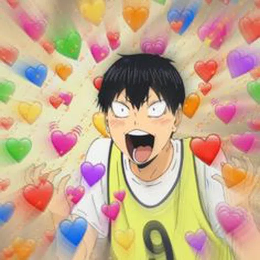  Haikyuu reaction <3 - Sticker 9