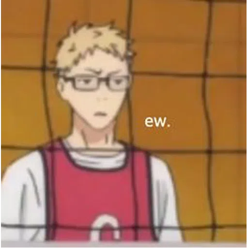  Haikyuu reaction <3 - Sticker 13