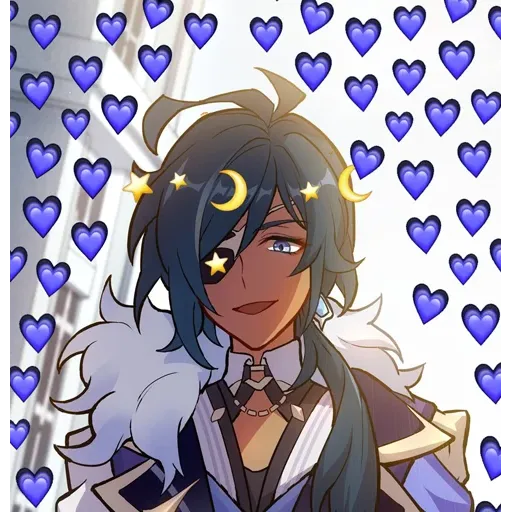 Kaeya, knight of Phaphonia - Sticker 13