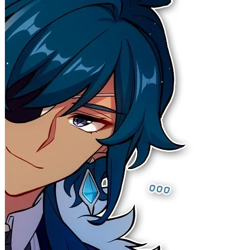Kaeya, knight of Phaphonia - Sticker 25