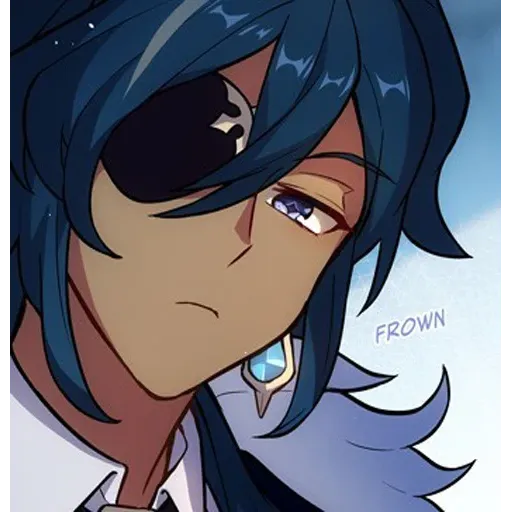 Kaeya, knight of Phaphonia - Sticker 27