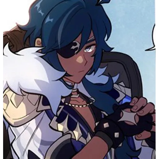 Kaeya, knight of Phaphonia - Sticker 19