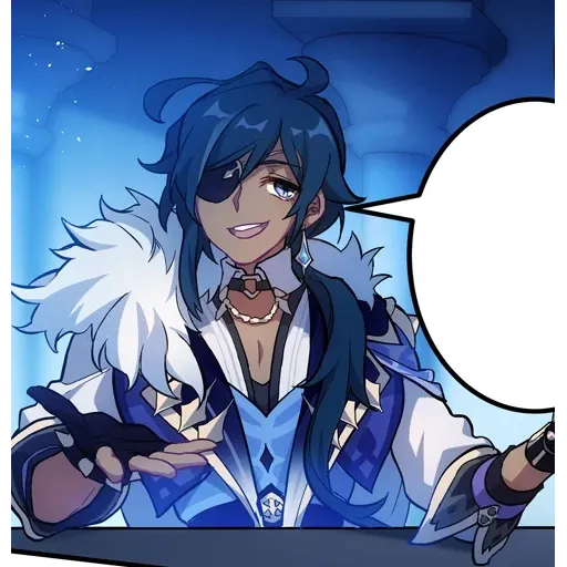 Kaeya, knight of Phaphonia - Sticker 21