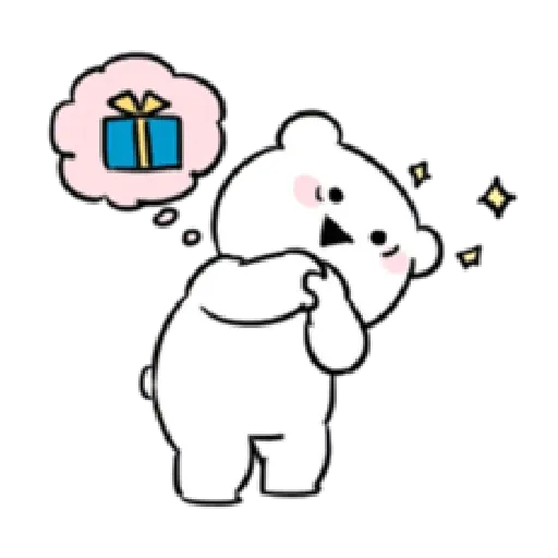Extremely little rabbit & bear - Sticker 16