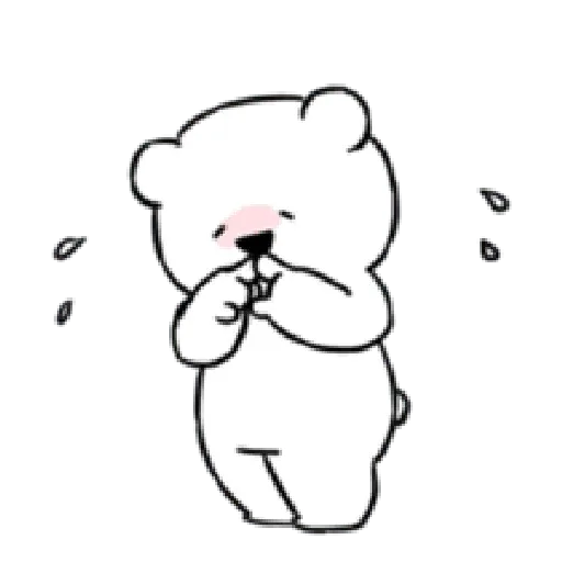 Extremely little rabbit & bear - Sticker 15