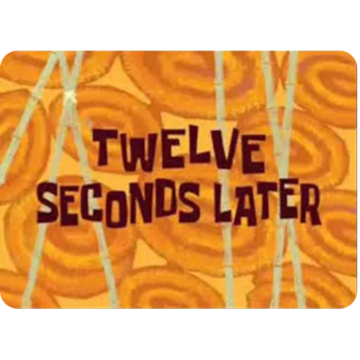 Sponge Time - Sticker 24