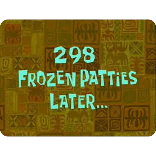 Sponge Time - Sticker 15