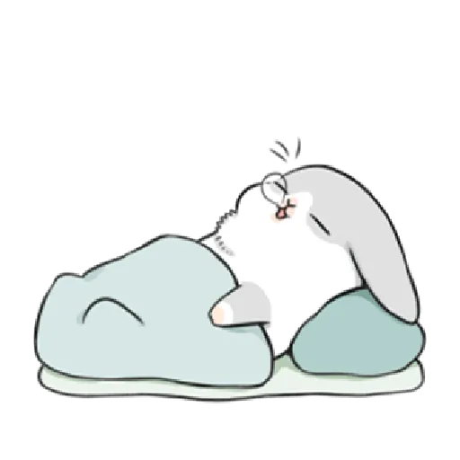 ㄇㄚˊ幾兔15 Tired - Sticker 22