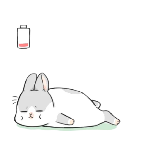 ㄇㄚˊ幾兔15 Tired - Sticker 15