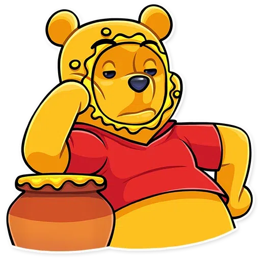 小熊維尼 - Sticker 14