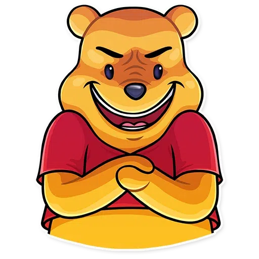 小熊維尼 - Sticker 24