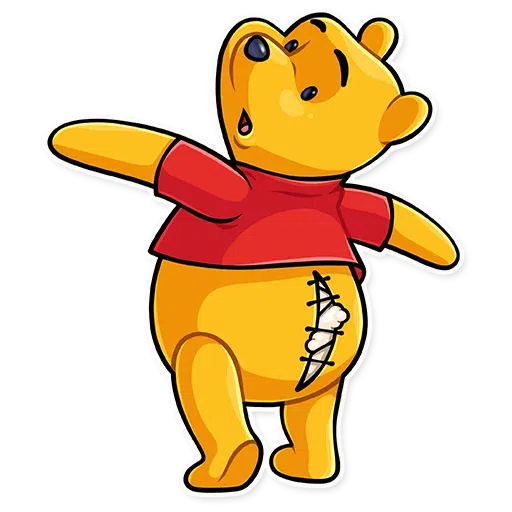 小熊維尼 - Sticker 27