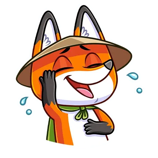 Samurai Fox - Sticker 20