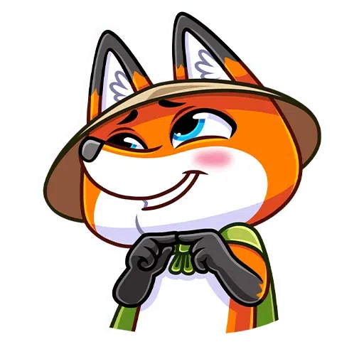 Samurai Fox - Sticker 28