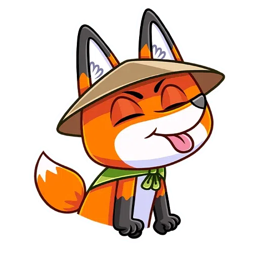 Samurai Fox - Sticker 17