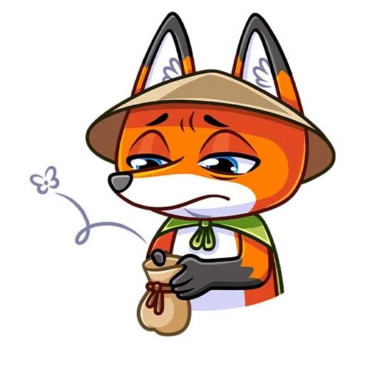 Samurai Fox - Sticker 29
