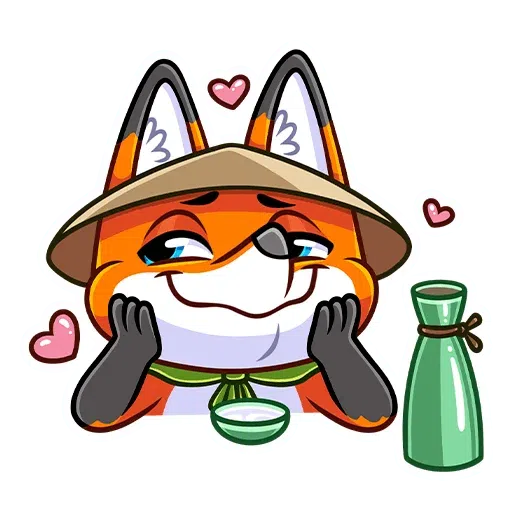 Samurai Fox - Sticker 23