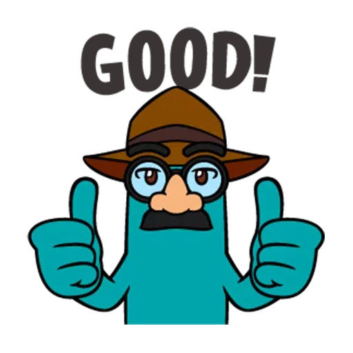 Perry the Platypus - Sticker 28