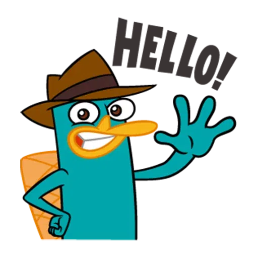 Perry the Platypus - Sticker 30