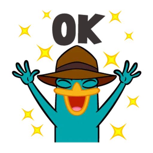 Perry the Platypus - Sticker 29