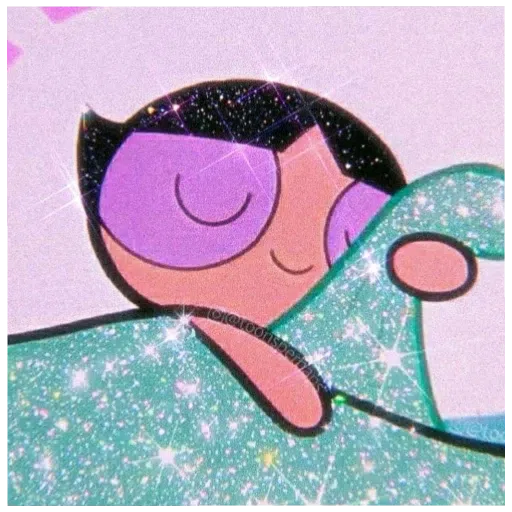 glitter cartoon - Sticker 23