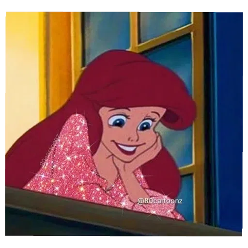 glitter cartoon - Sticker 24